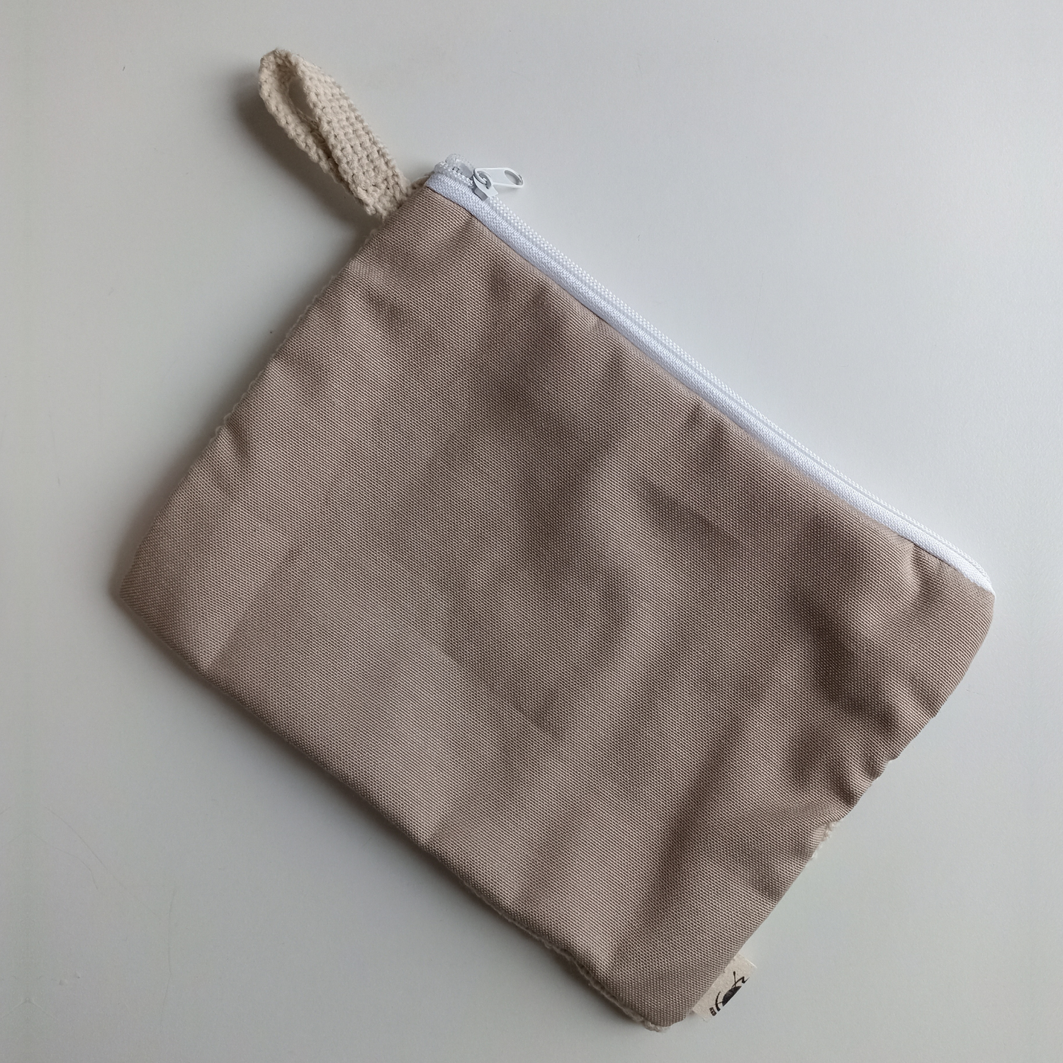 Mini Granny Motifli Makyaj Çantası / Kalemlik, Rengarenk Örgü Motifli Makyaj Çantası / Örgü Kalem Kutusu