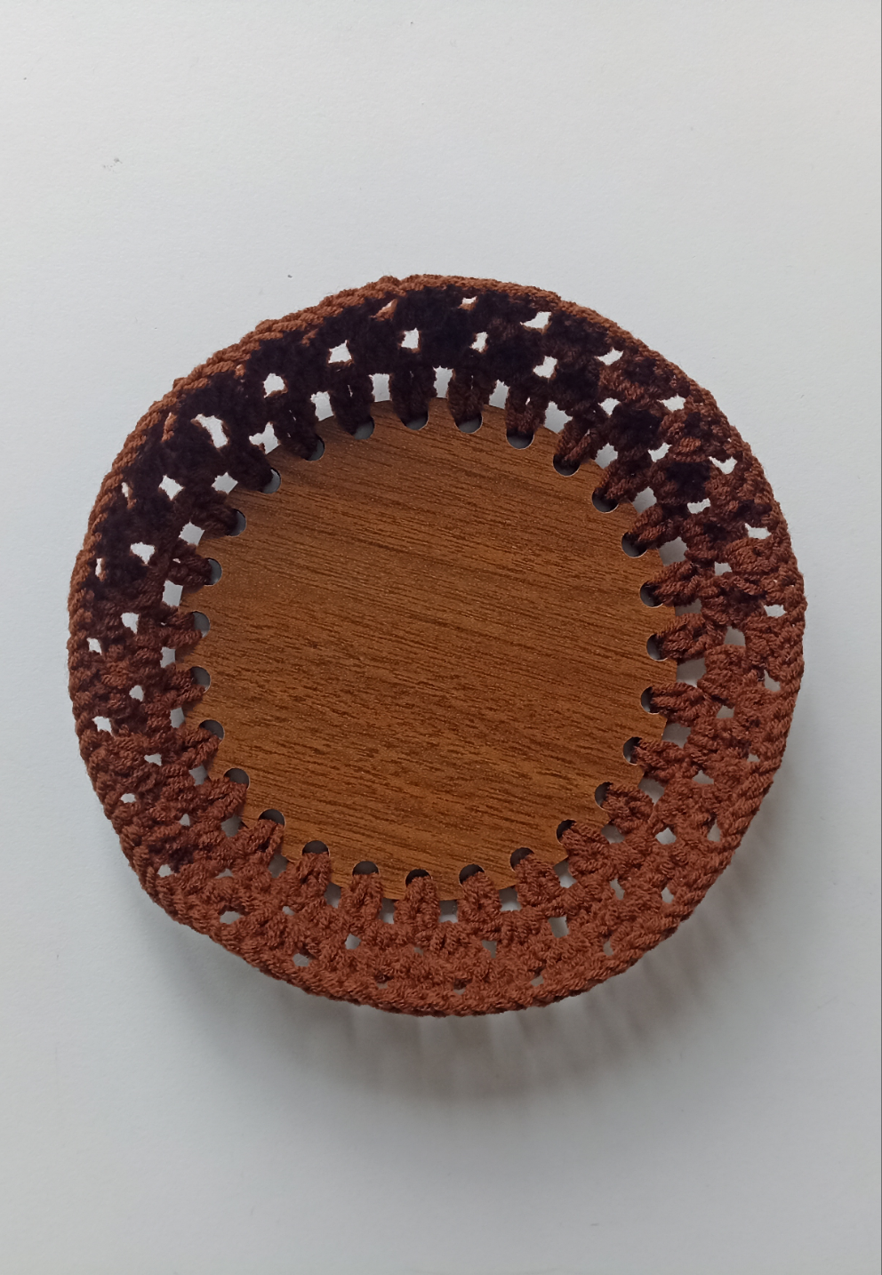 Crochet Mandala Coaster Set, Knitted Coaster