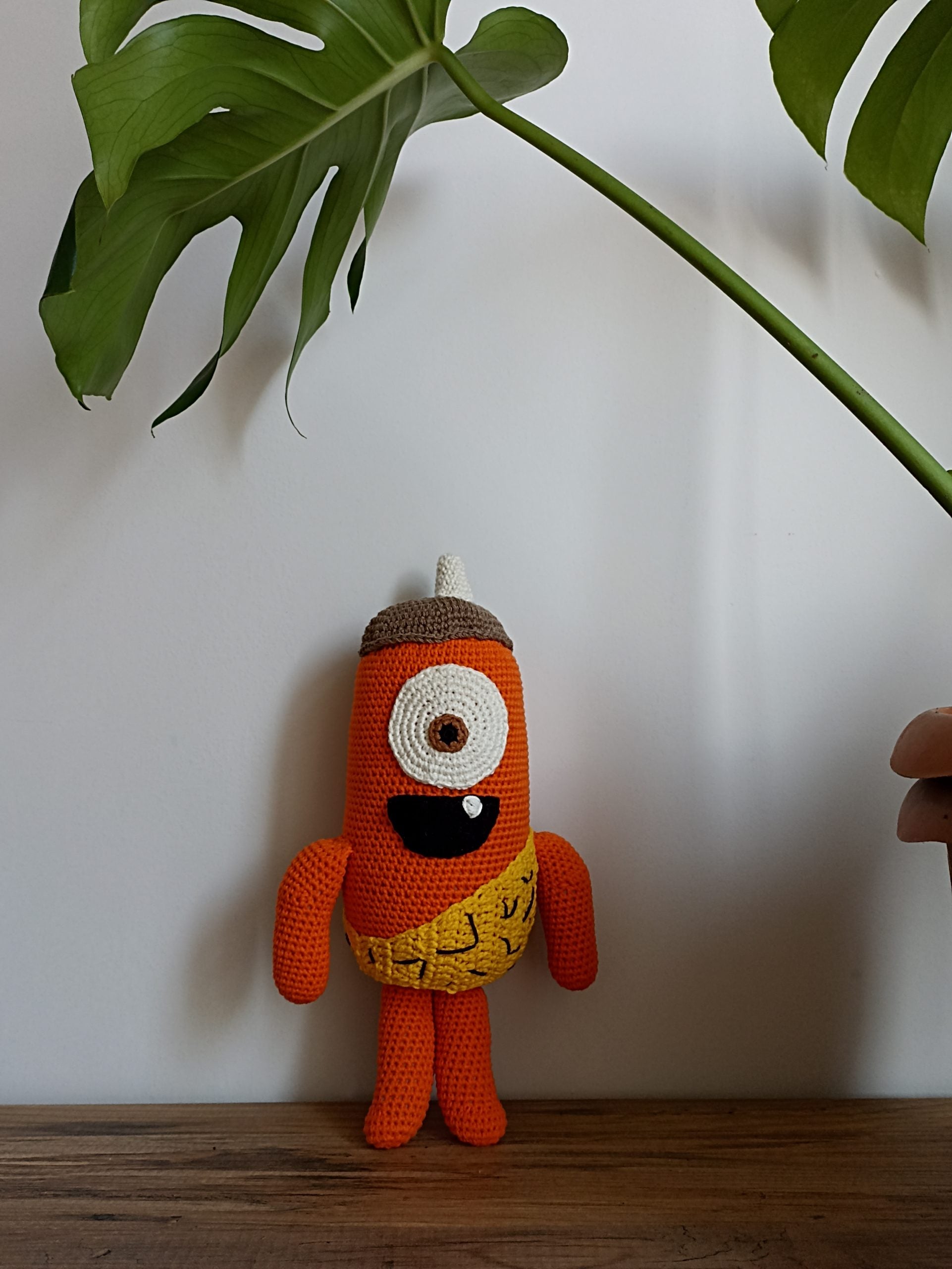 Spookiz Kebi Amigurumi Oyuncak 30 cm / 15 cm