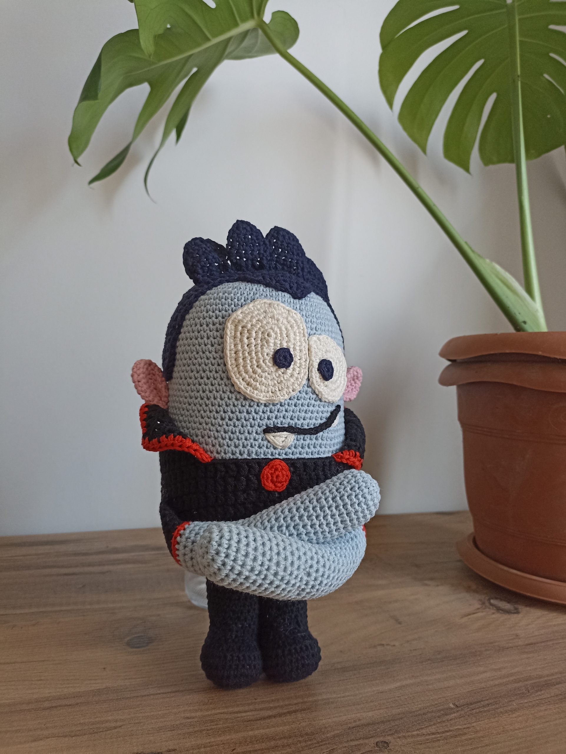 Spookiz Cula Amigurumi Tasarım Oyuncak 30cm / 15cm