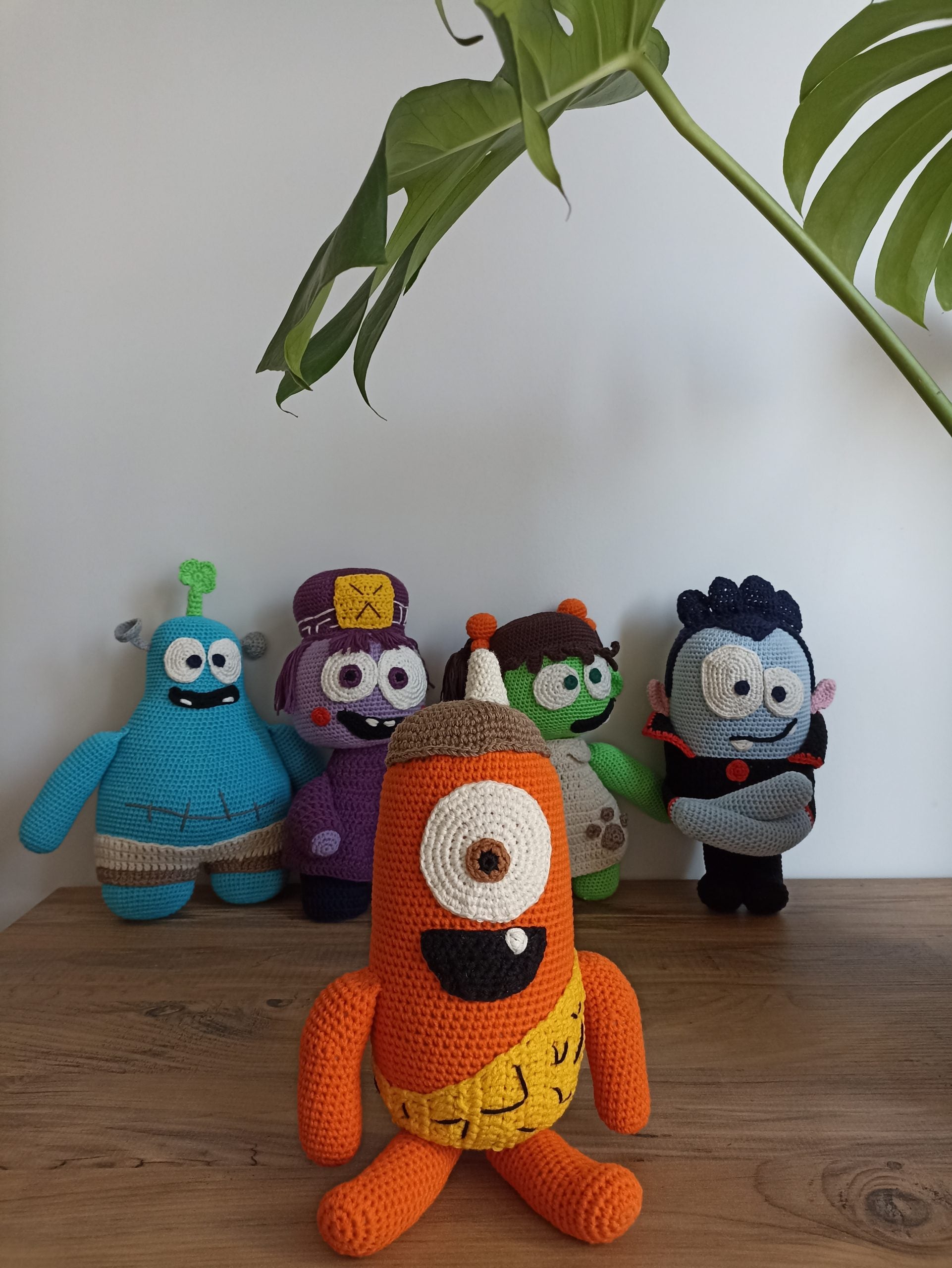 Spookiz Kebi Amigurumi Oyuncak 30 cm / 15 cm
