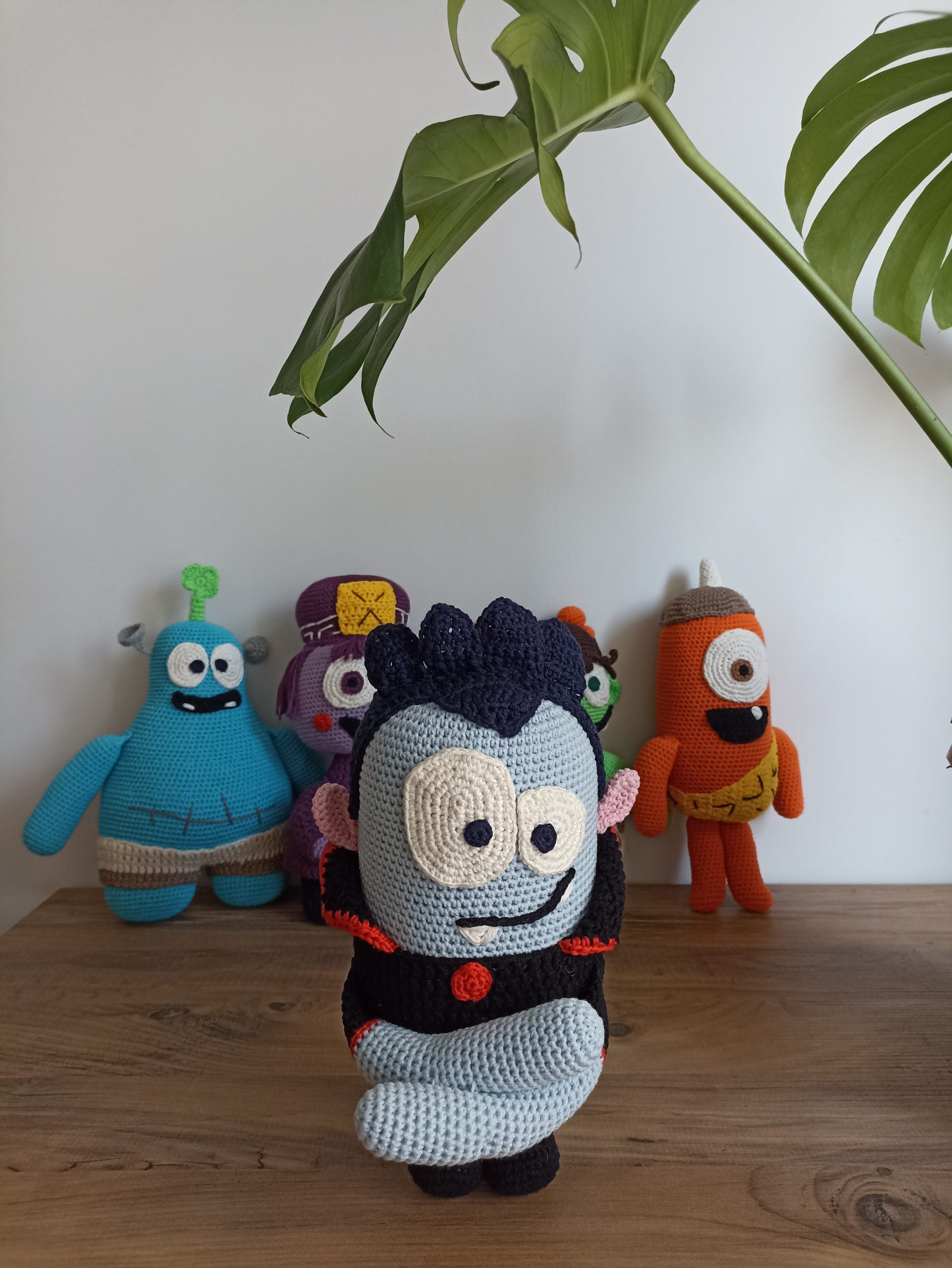 Spookiz Cula Amigurumi Tasarım Oyuncak 30cm / 15cm