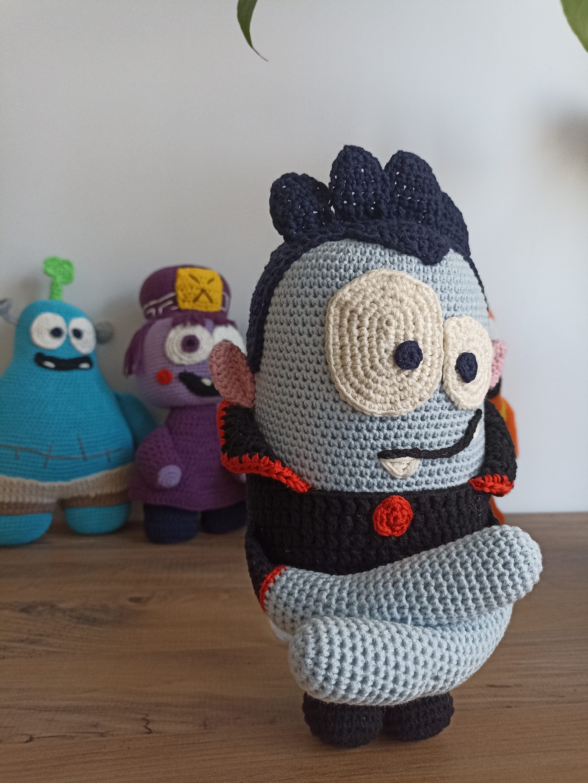 Spookiz Cula Amigurumi Tasarım Oyuncak 30cm / 15cm
