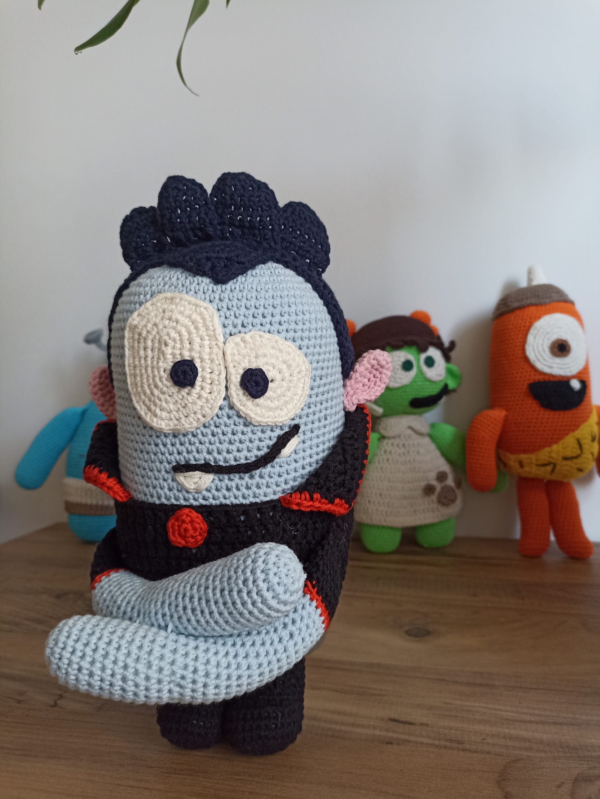 Spookiz Cula Amigurumi Tasarım Oyuncak 30cm / 15cm