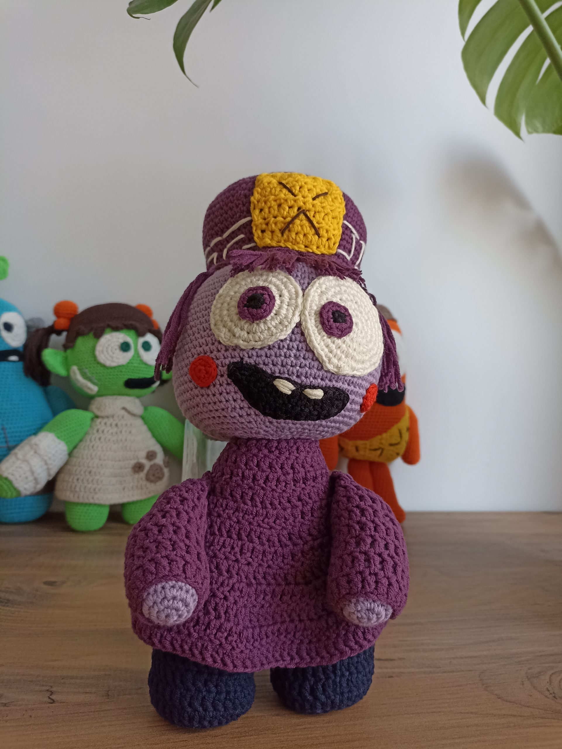 Spookiz Kong Kong Amigurumi Oyuncak 30 cm / 15 cm