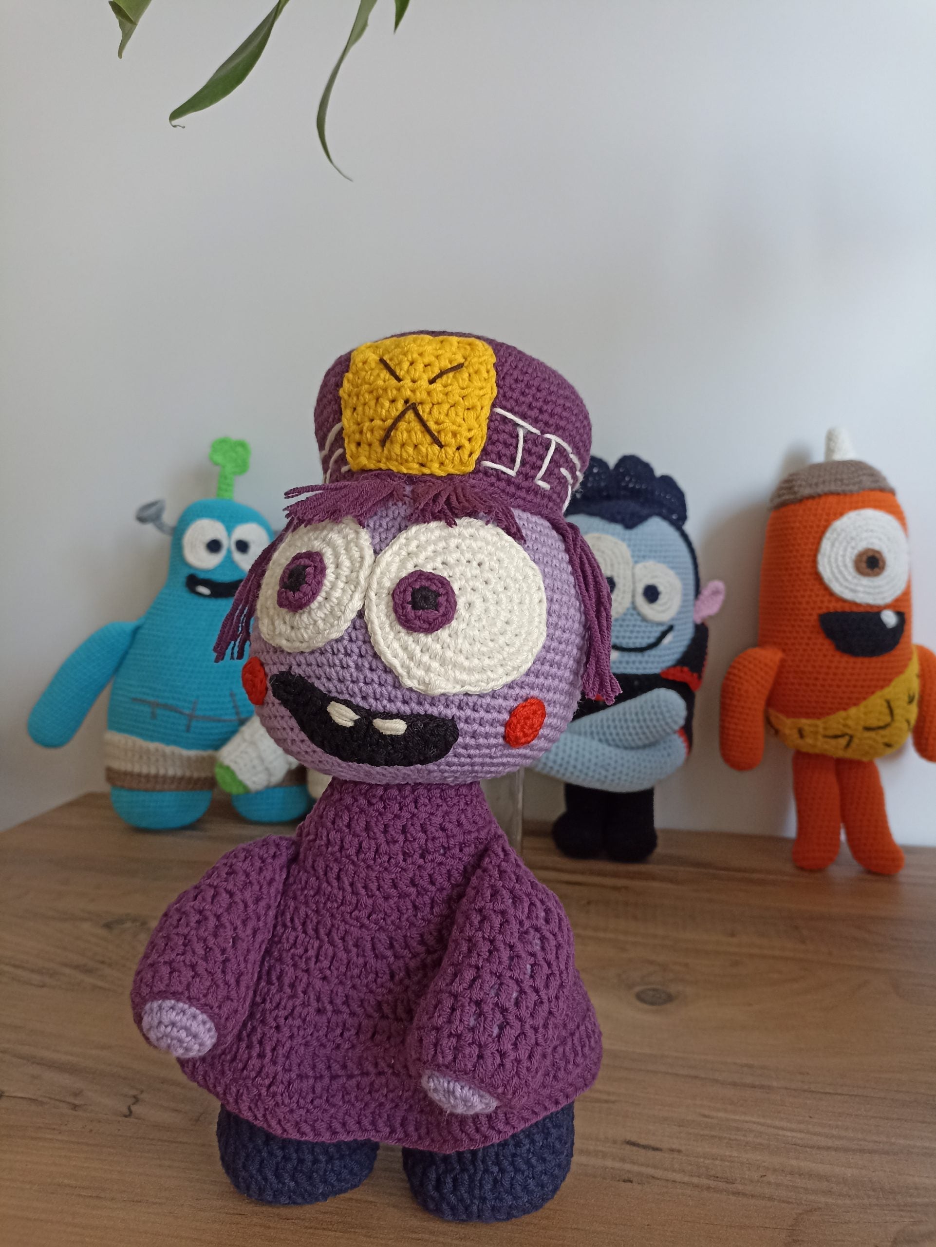 Spookiz Kong Kong Amigurumi Oyuncak 30 cm / 15 cm