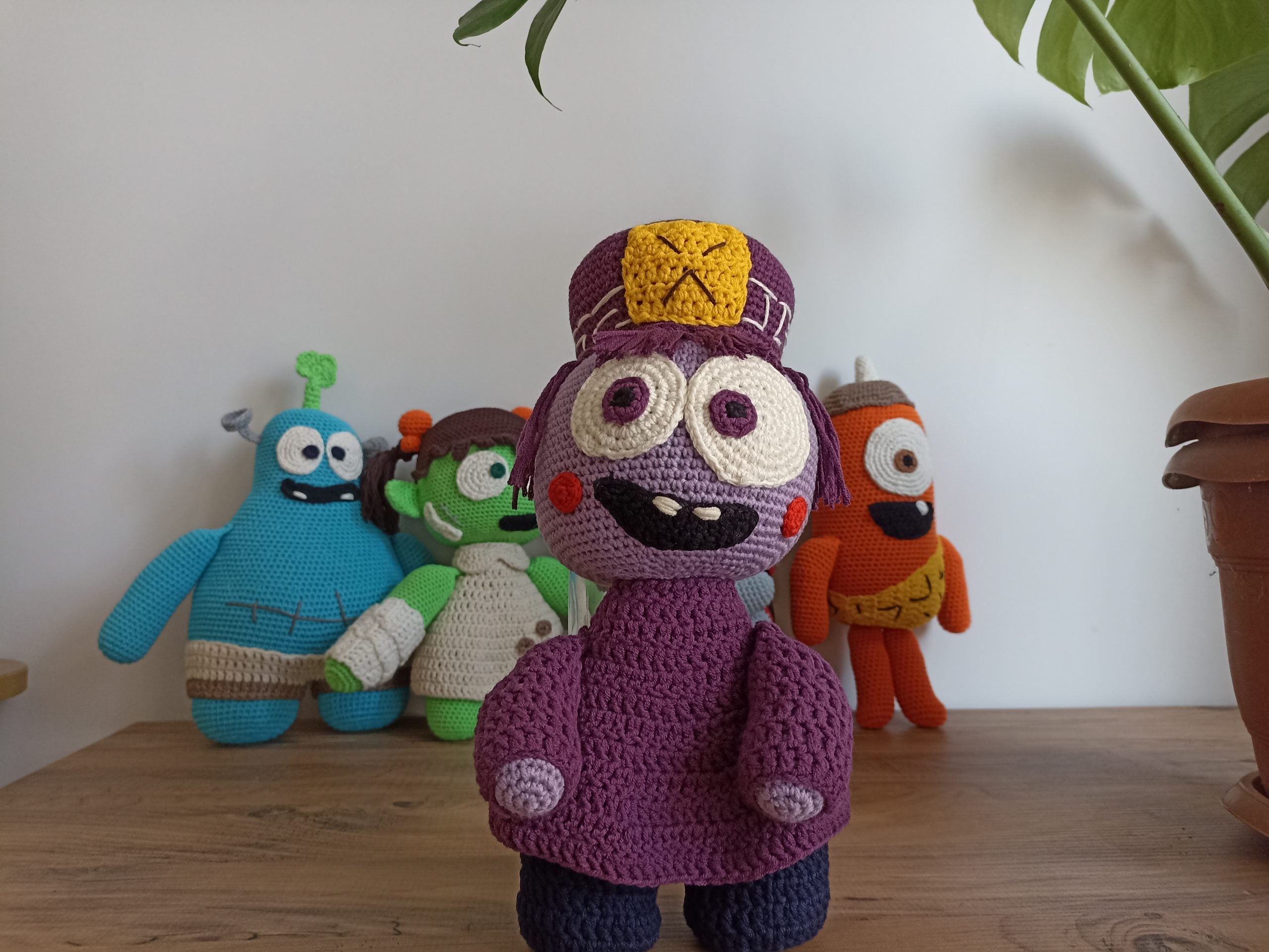 Spookiz Kong Kong Amigurumi Oyuncak 30 cm / 15 cm