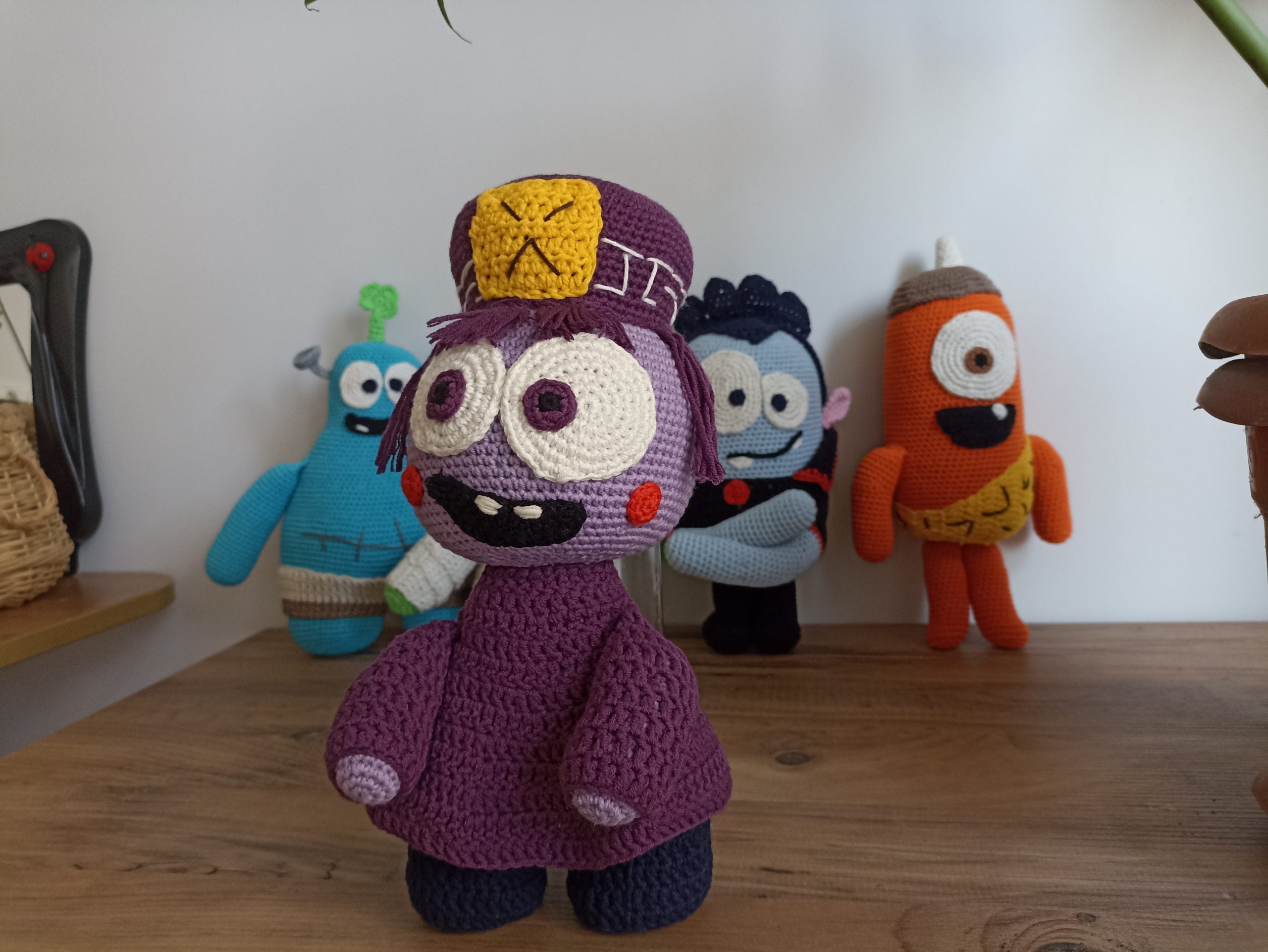 Spookiz Kong Kong Amigurumi Oyuncak 30 cm / 15 cm