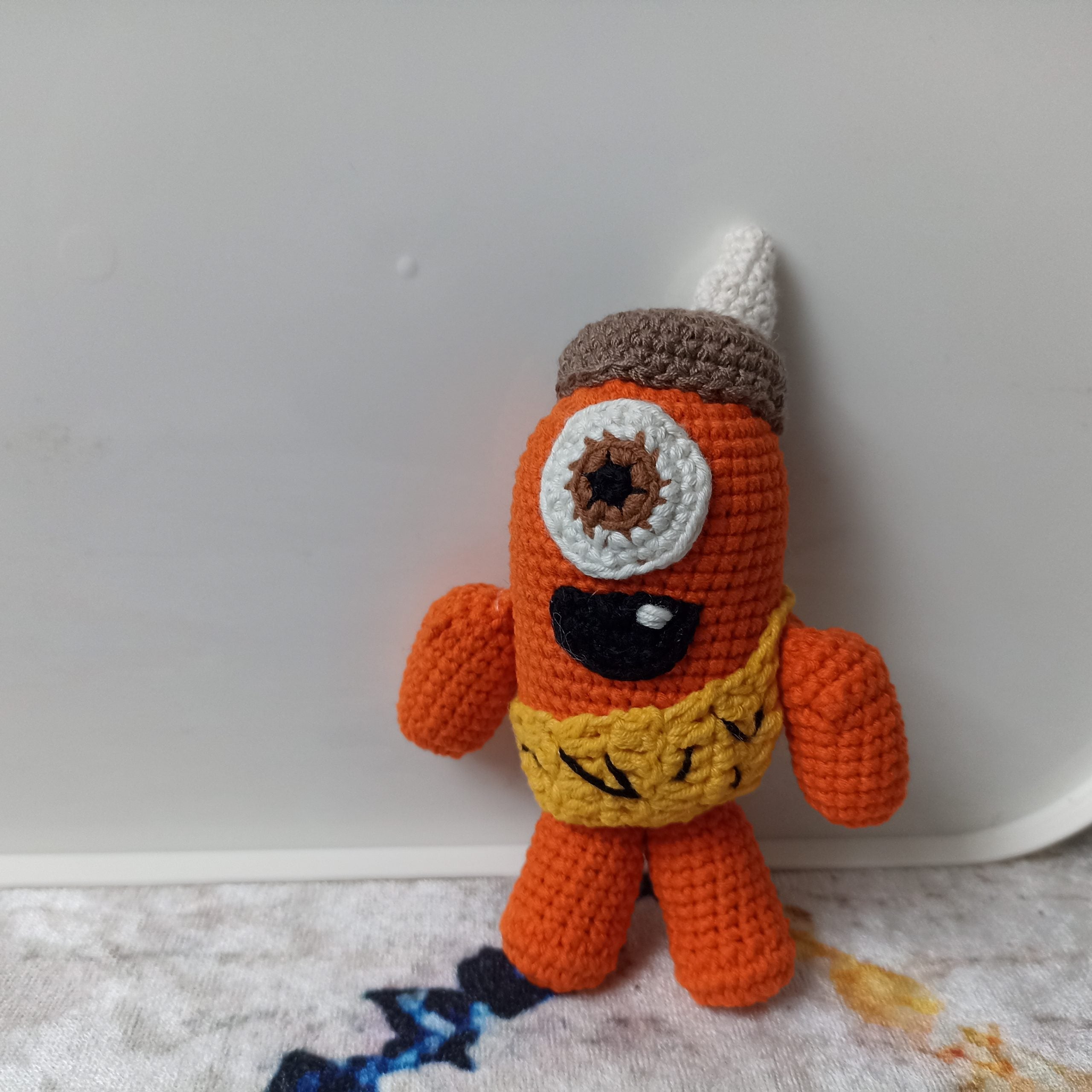 Spookiz Kebi Amigurumi Oyuncak 30 cm / 15 cm