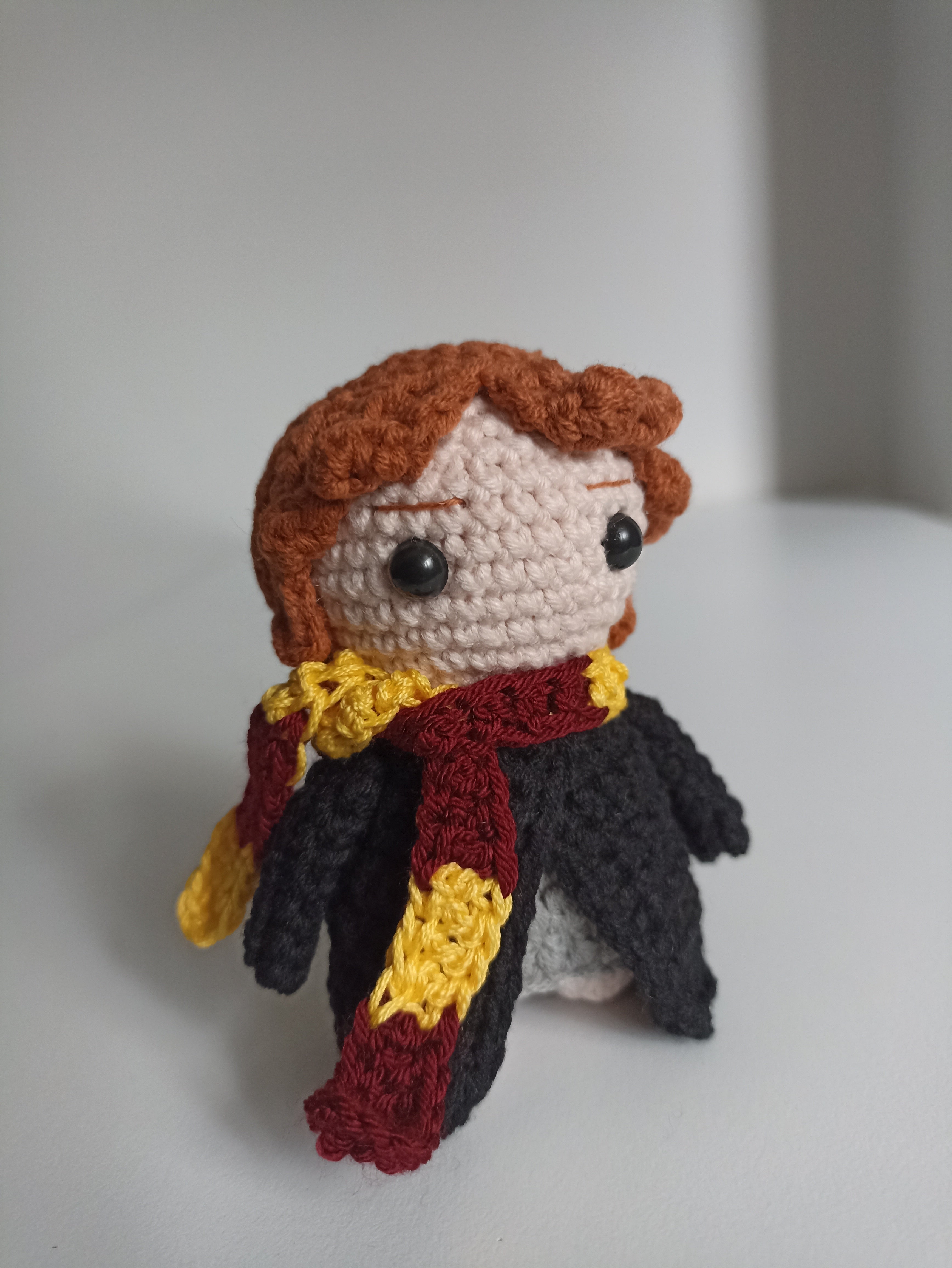 Ron Weasley Amigurumi Anahtarlık / Biblo / Örgü Ron Weasley