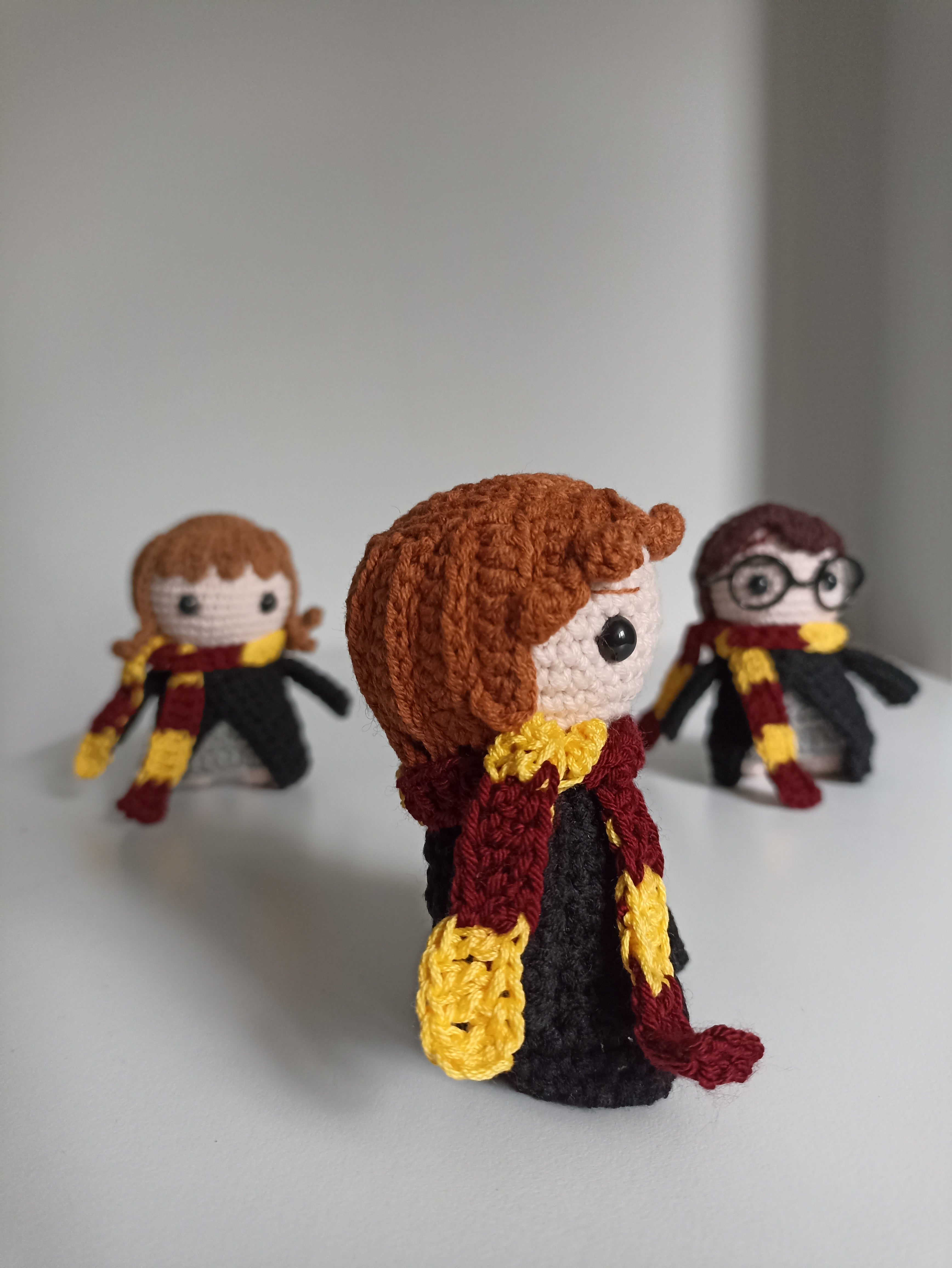 Ron Weasley Amigurumi Anahtarlık / Biblo / Örgü Ron Weasley