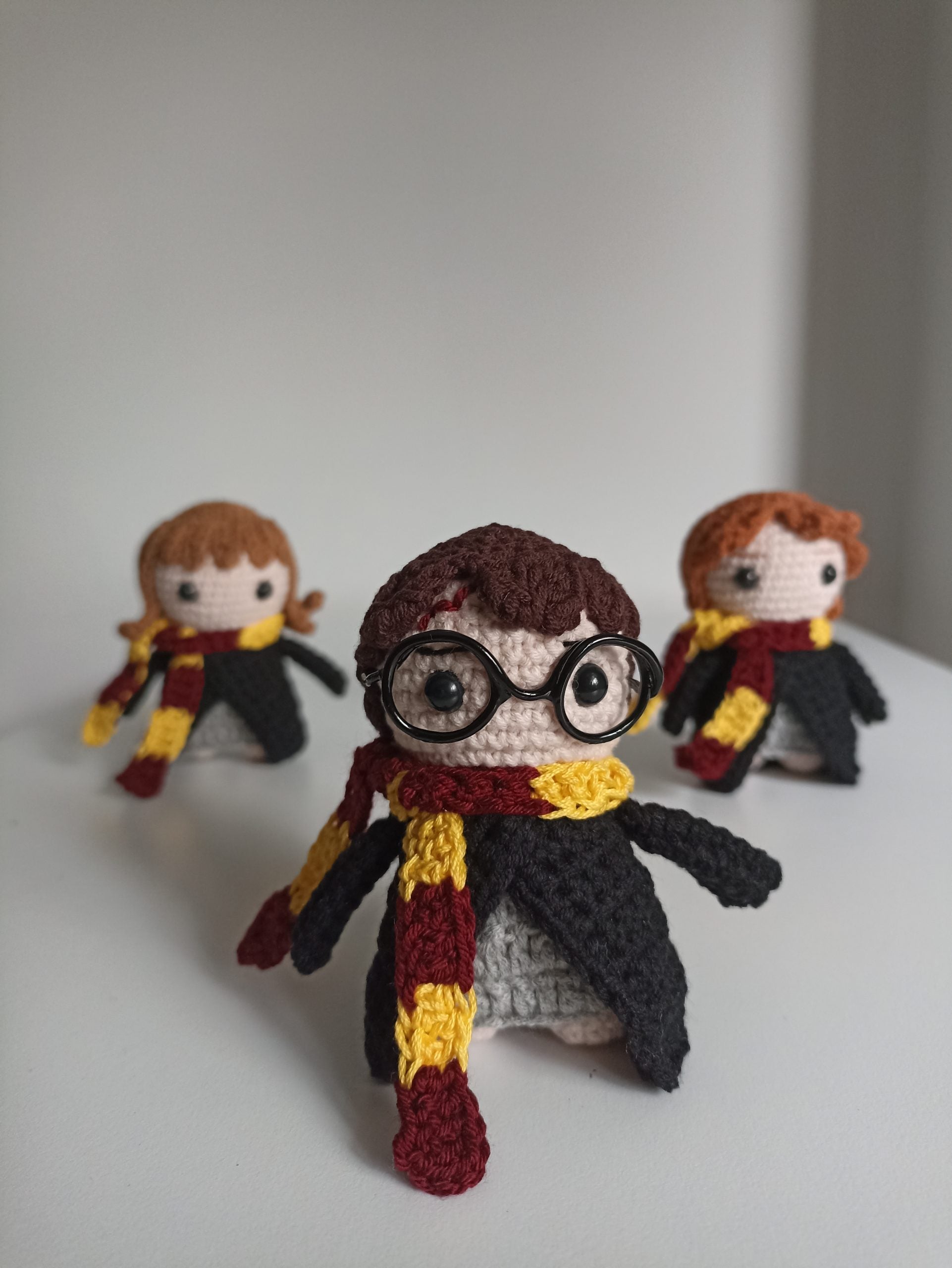 Harry Potter Amigurumi Anahtarlık / Biblo / Örgü Harry Potter