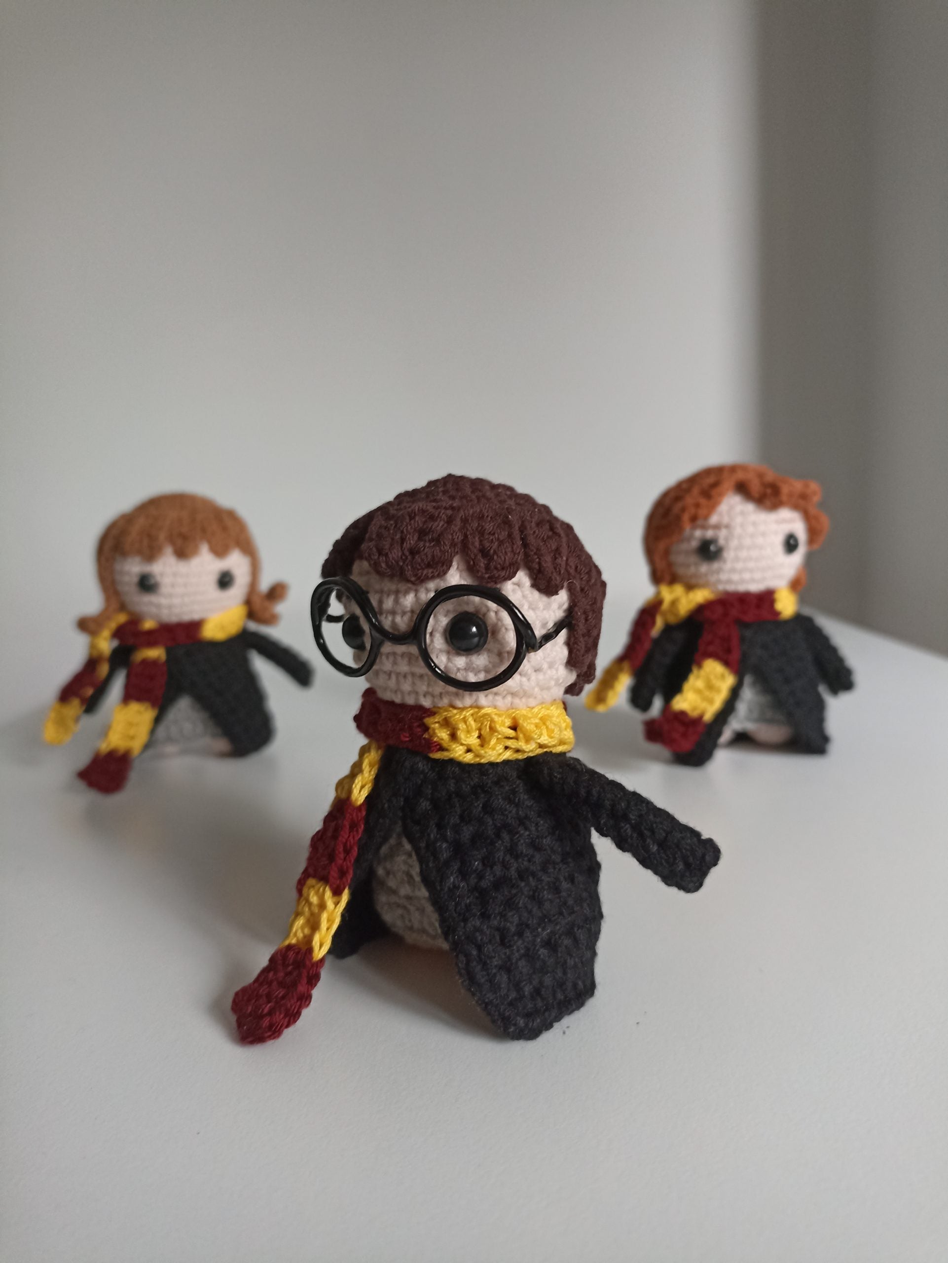 Harry Potter Amigurumi Anahtarlık / Biblo / Örgü Harry Potter