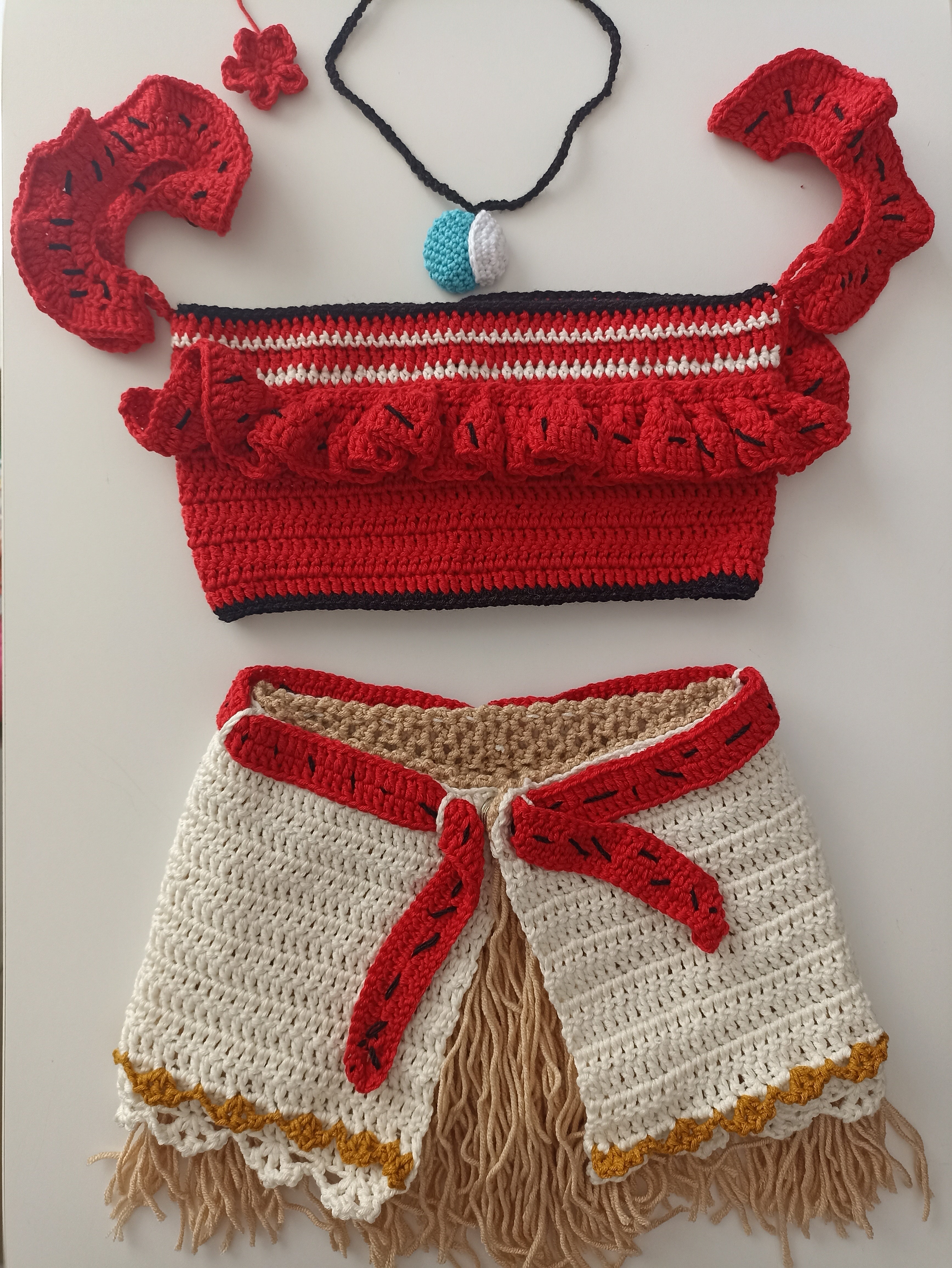 Disney Princess Moana Knit Costume Set - Special Design