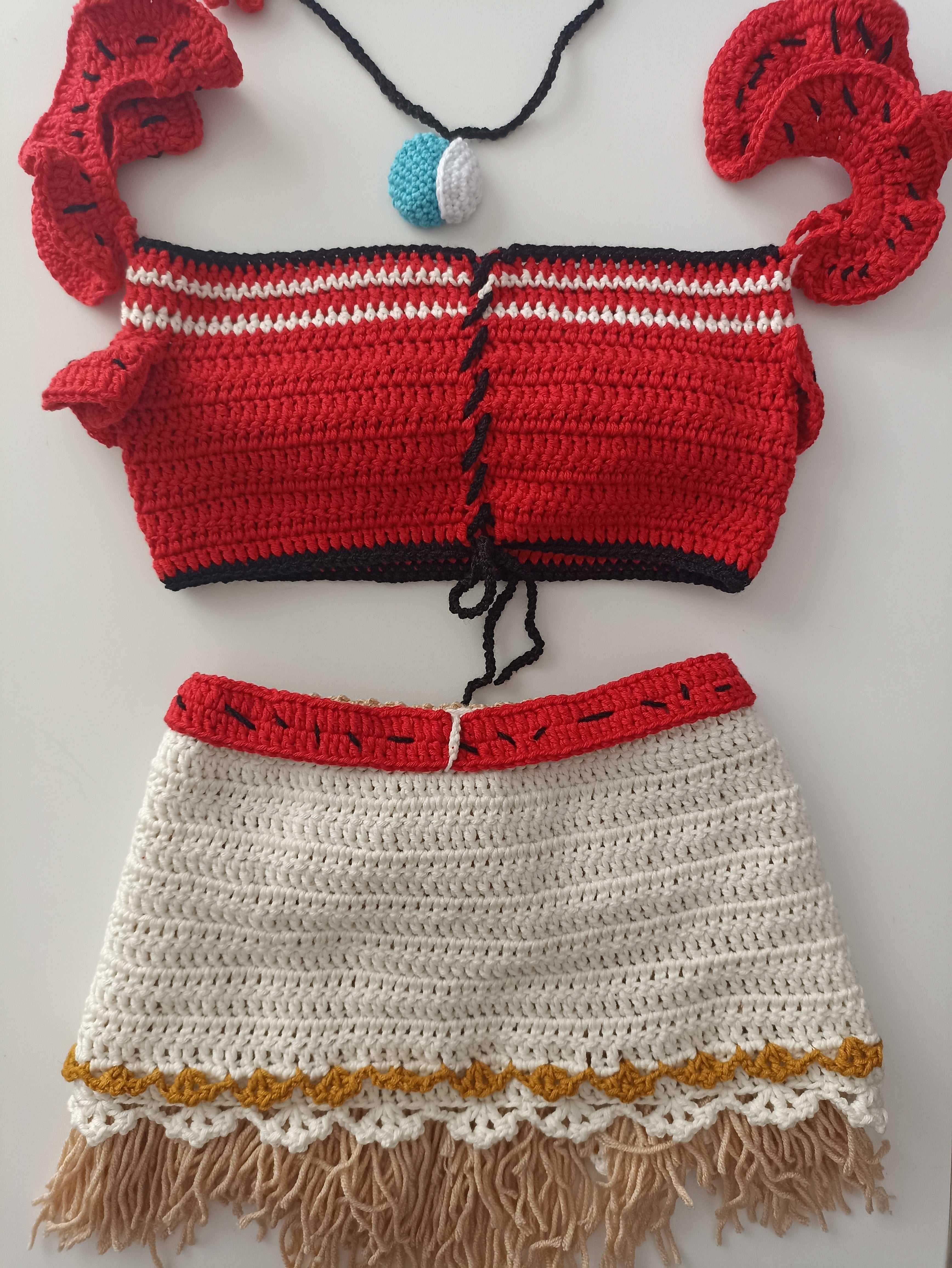 Disney Princess Moana Knit Costume Set - Special Design