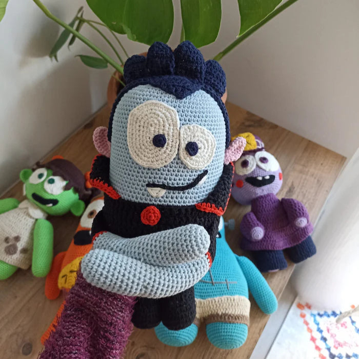 Spookiz Cula Amigurumi Tasarım Oyuncak 30cm / 15cm