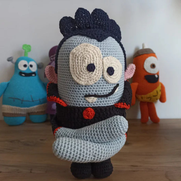 Spookiz Cula Amigurumi Tasarım Oyuncak 30cm / 15cm