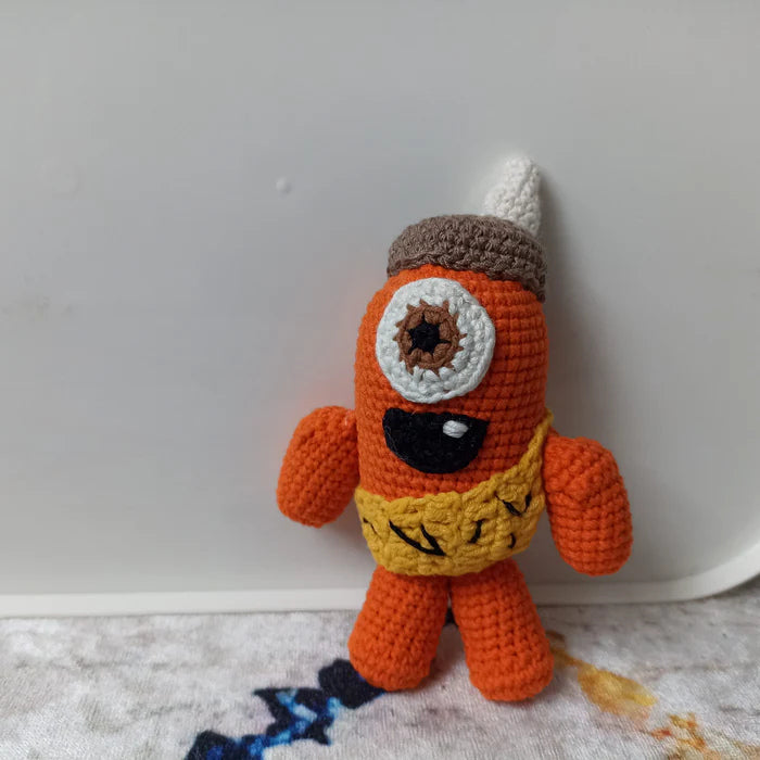 Spookiz Kebi Amigurumi Oyuncak 30 cm / 15 cm