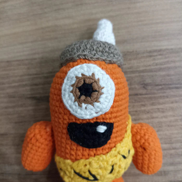 Spookiz Kebi Amigurumi Oyuncak 30 cm / 15 cm