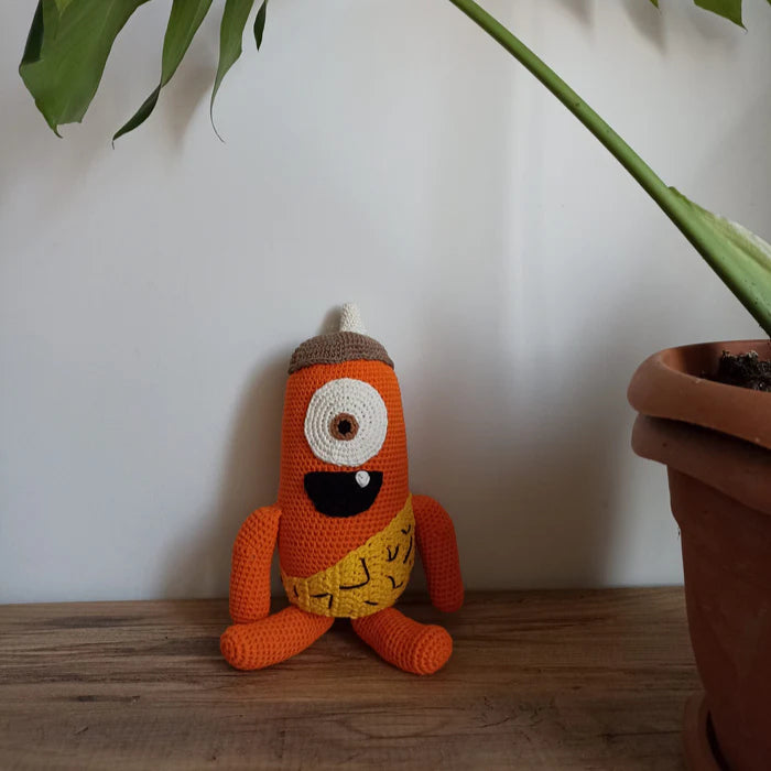 Spookiz Kebi Amigurumi Oyuncak 30 cm / 15 cm