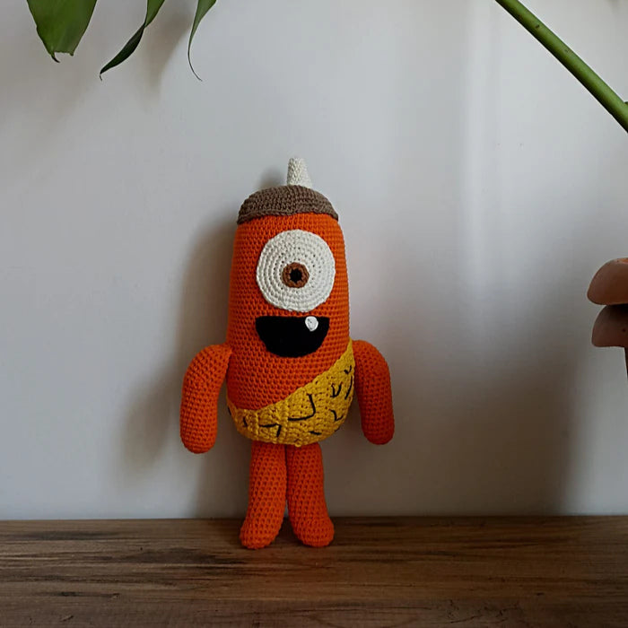 Spookiz Kebi Amigurumi Oyuncak 30 cm / 15 cm