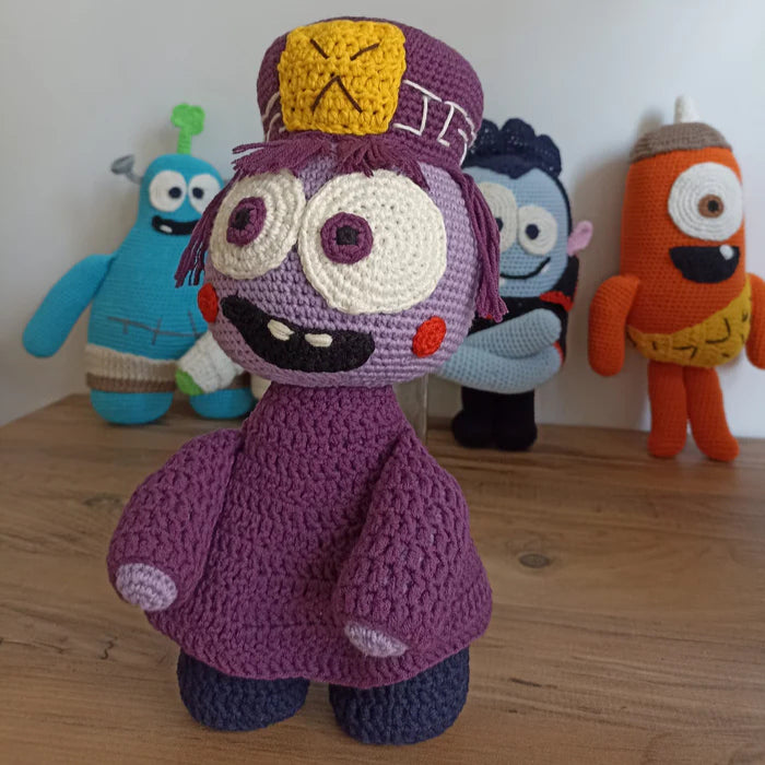 Spookiz Kong Kong Amigurumi Oyuncak 30 cm / 15 cm