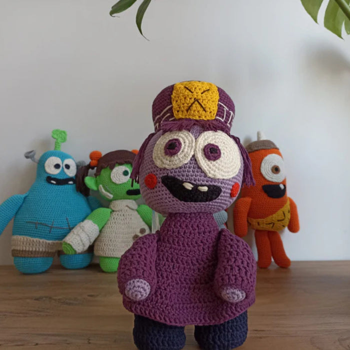 Spookiz Kong Kong Amigurumi Oyuncak 30 cm / 15 cm