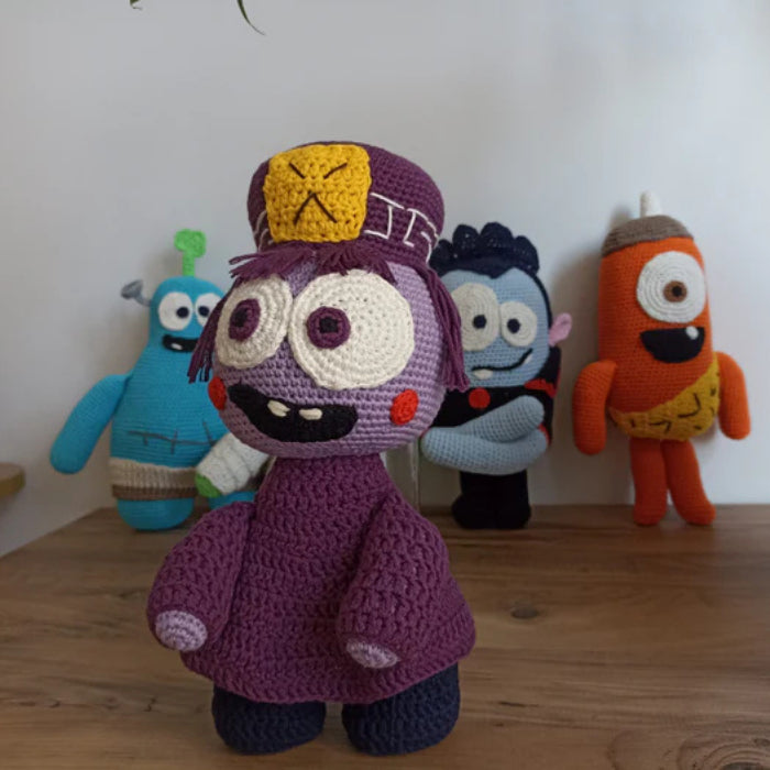 Spookiz Kong Kong Amigurumi Oyuncak 30 cm / 15 cm