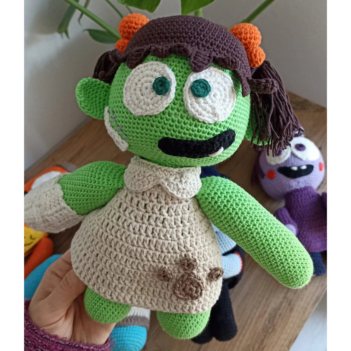 Spookiz Zizi Amigurumi Oyuncak 30 cm / 15 cm