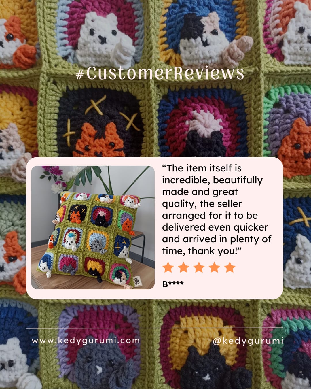 Kedygurumi müşteri yorumları