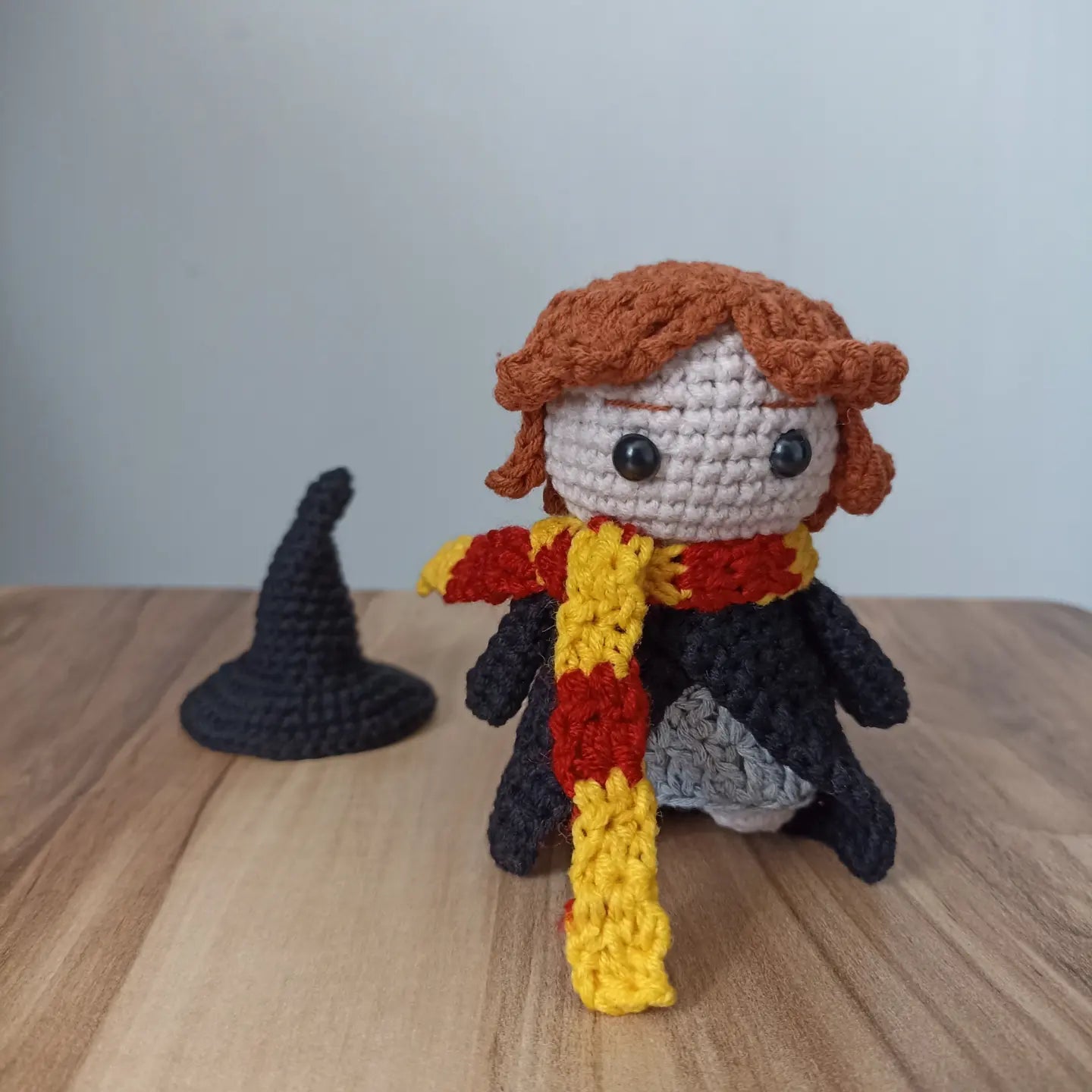 Ron Weasley Amigurumi Anahtarlık / Biblo / Örgü Ron Weasley