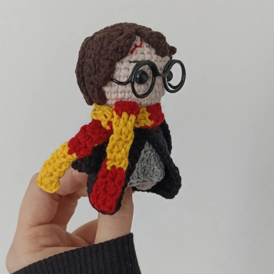 Harry Potter Amigurumi Anahtarlık / Biblo / Örgü Harry Potter