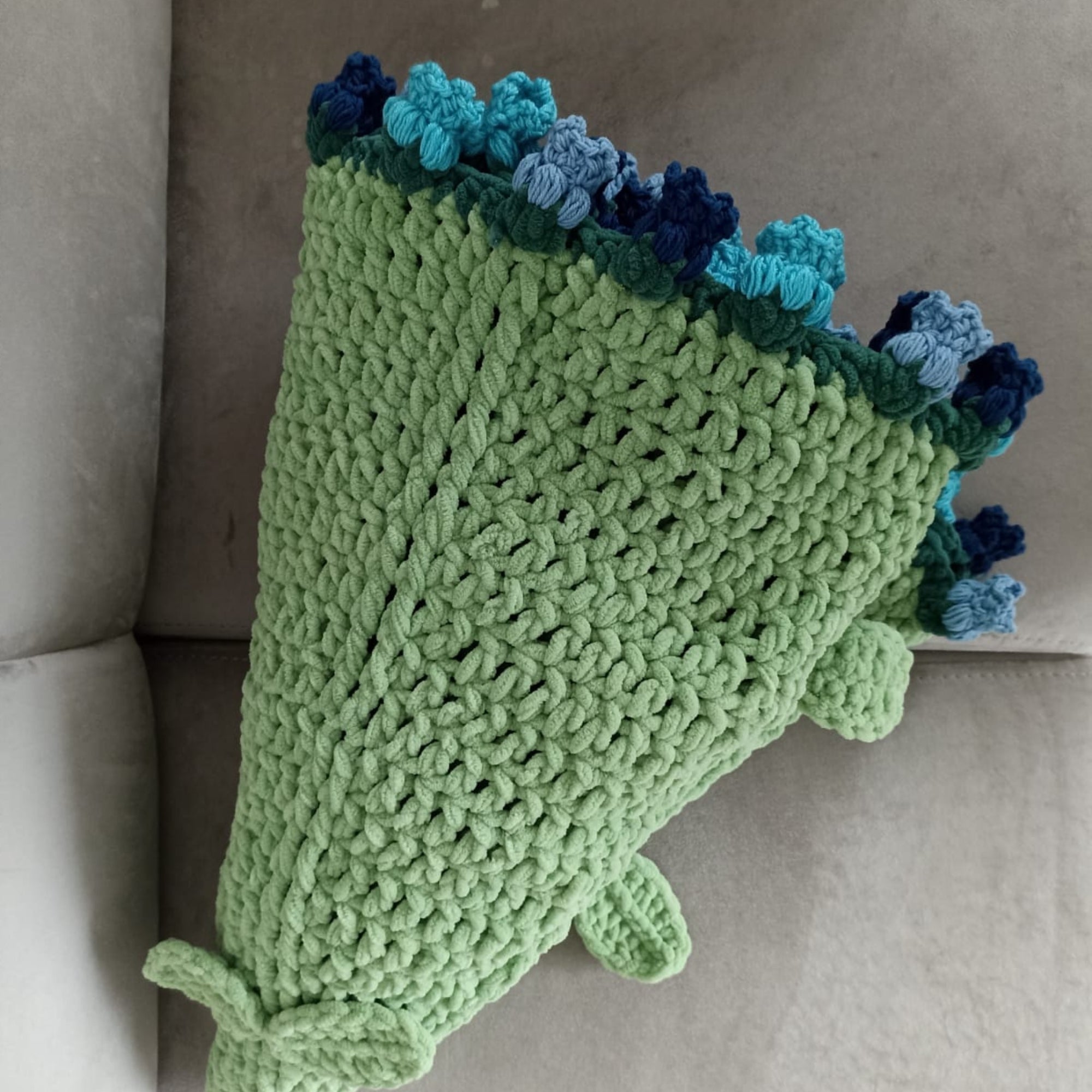 Handmade Crochet Daisy Bouquet Blanket (80 cm - 100 cm - 120 cm)