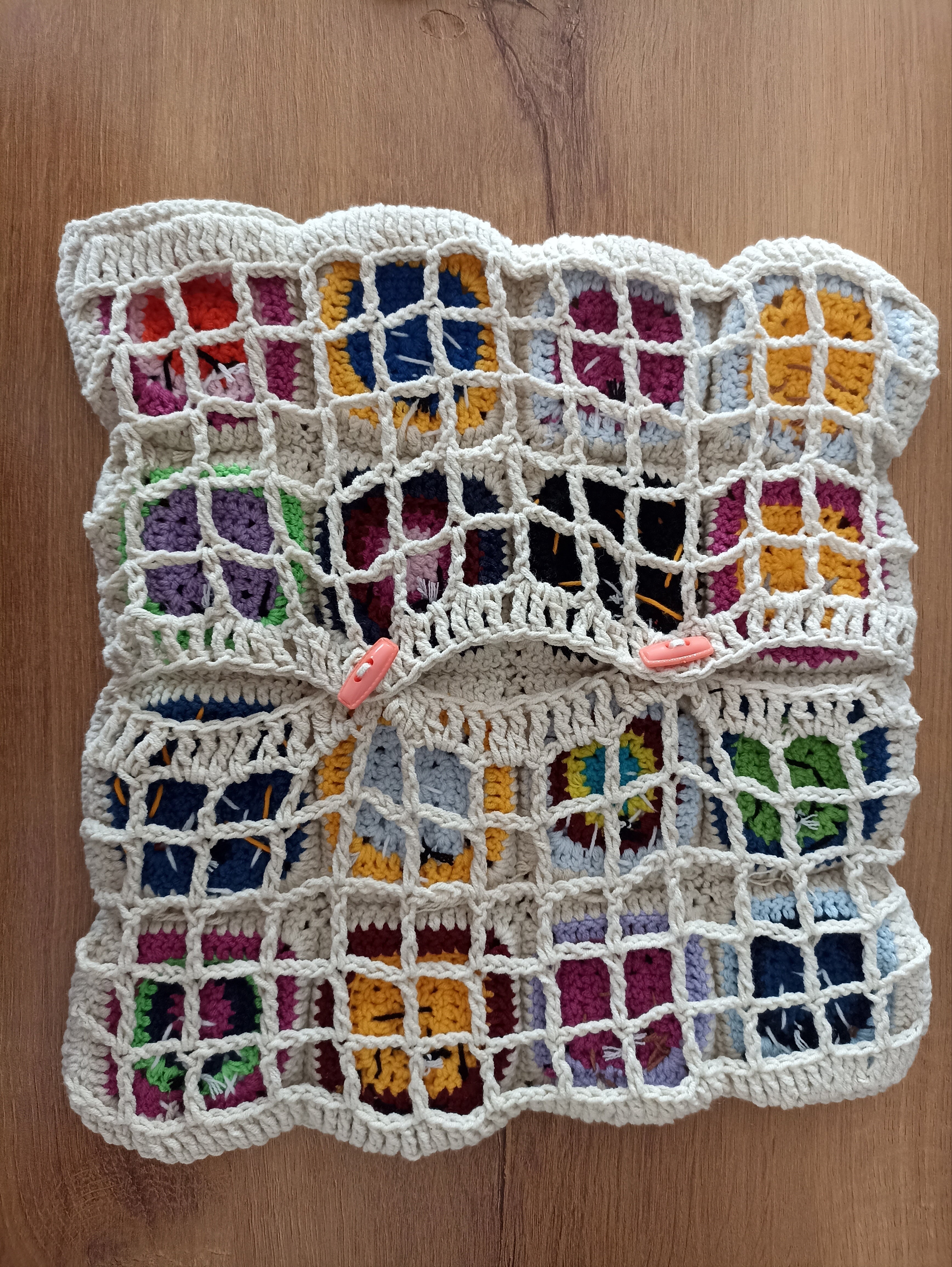 Dog Motif Knitted Cushion Cover